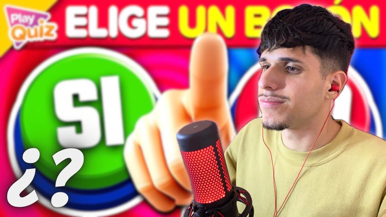Elijo botones SIN ver las preguntas 😳 | PlayQuiz me puso a prueba