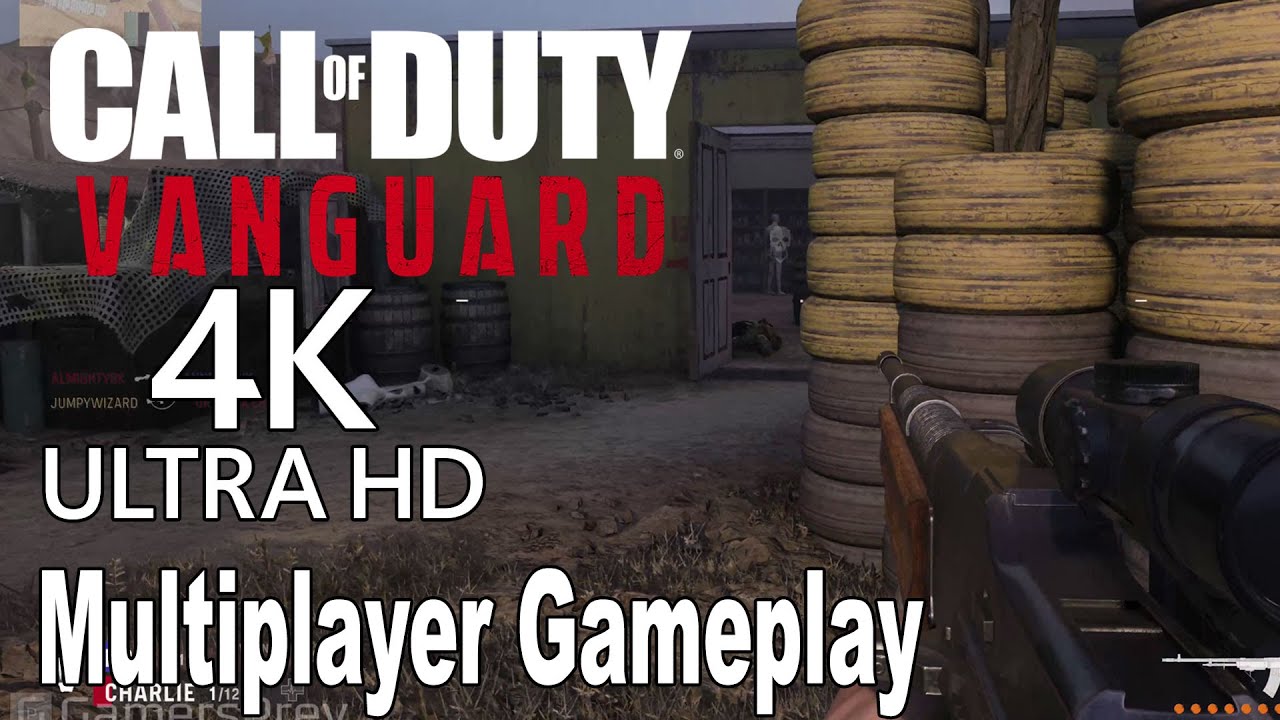 Call of Duty Vanguard - Multiplayer Alpha Gameplay [4K]