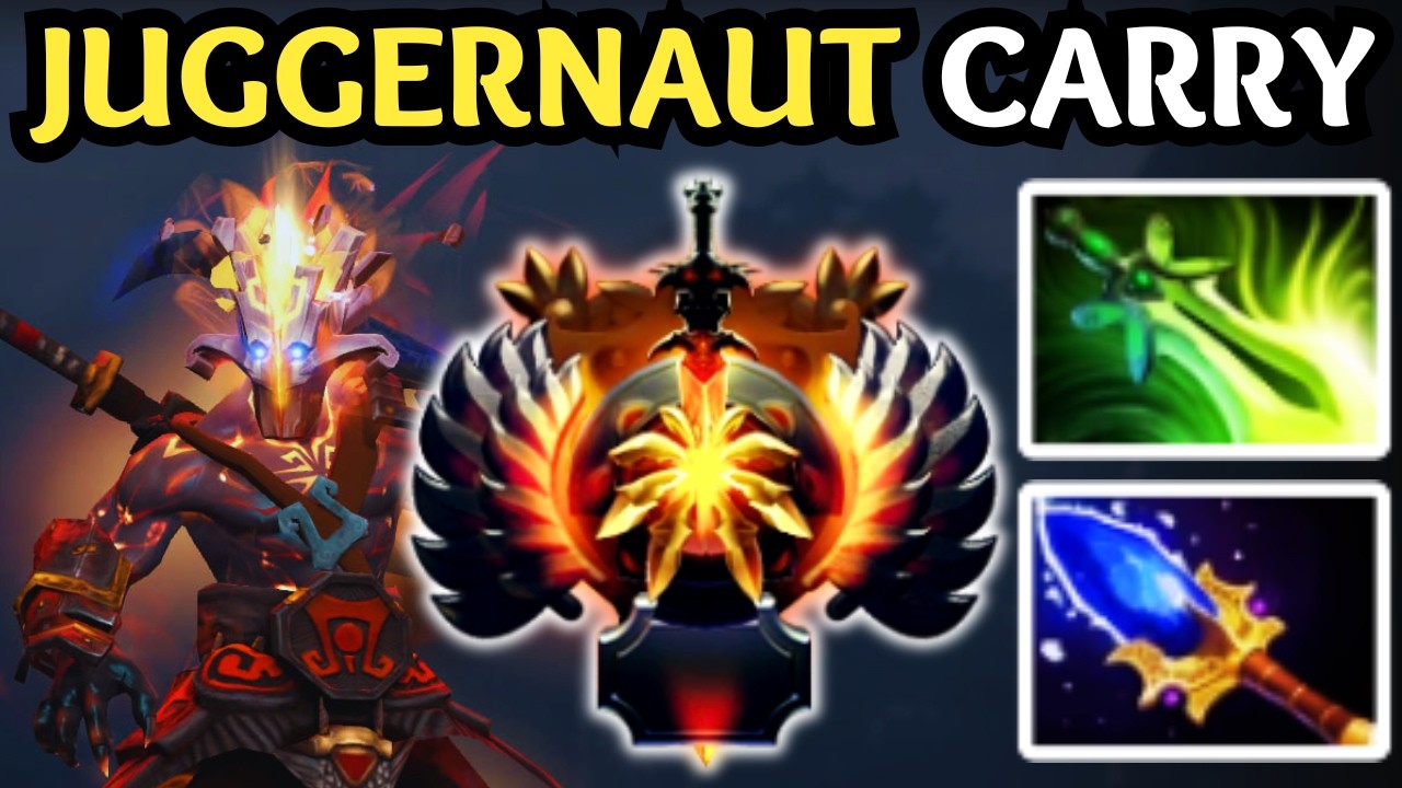 🔥 JUGGERNAUT CARRY IS IMBA?! PERFECT OMNISLASH EXECUTION | DOTA 2 🔥