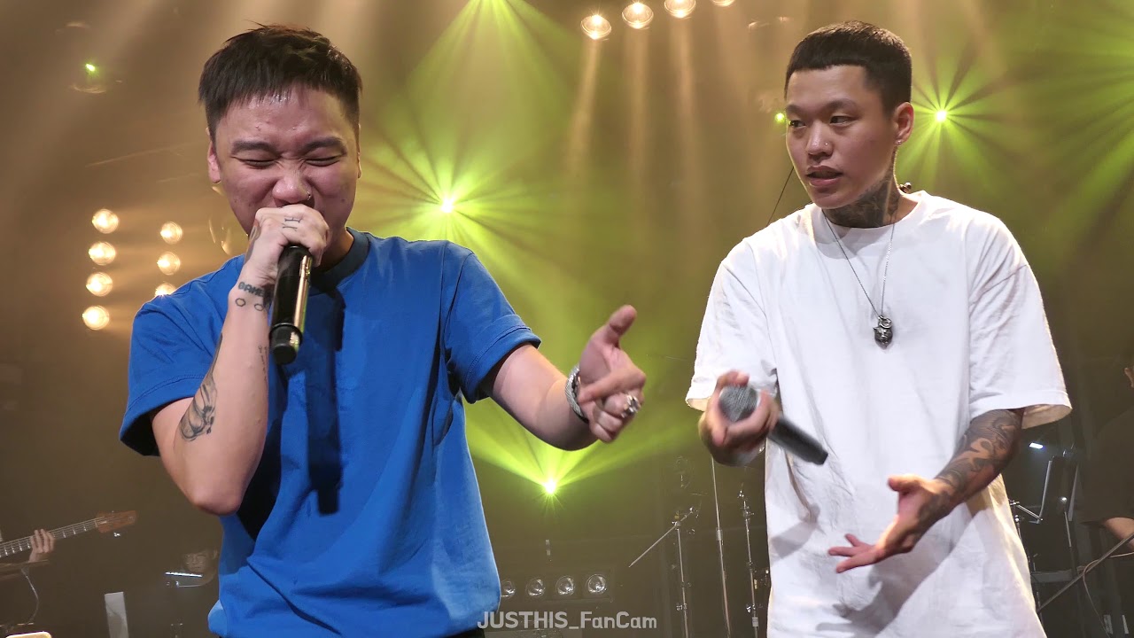 DOPPELGANGEM freestyle - 저스디스&던말릭 , 190709 레이지쿠마의 힙합라이브
