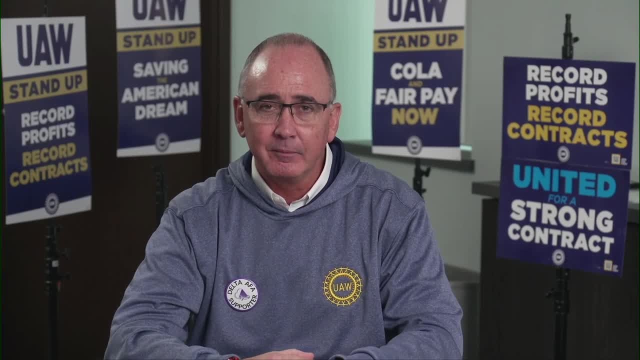 ‘There is more to be won.’ Fain encourages UAW members to stay united