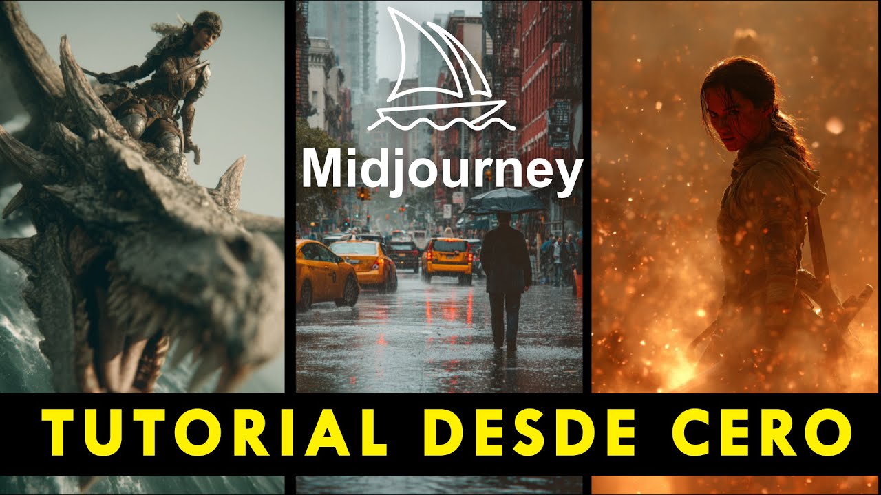MidJourney desde 0 - Guía Completa para Principiantes | Aprende a Crear Imágenes con IA