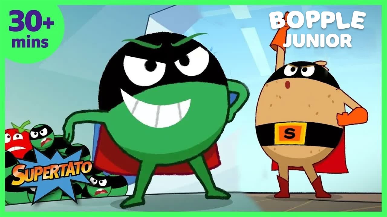 Evil Pea vs. Supertato: Super Veggie Adventures! 🦸‍♂️🍐 | BBC Kids