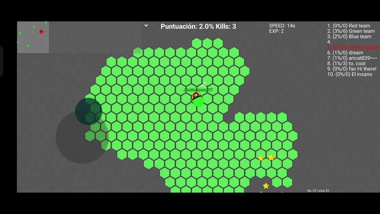 Hexa game hexa.io😋😋 #hexa.io