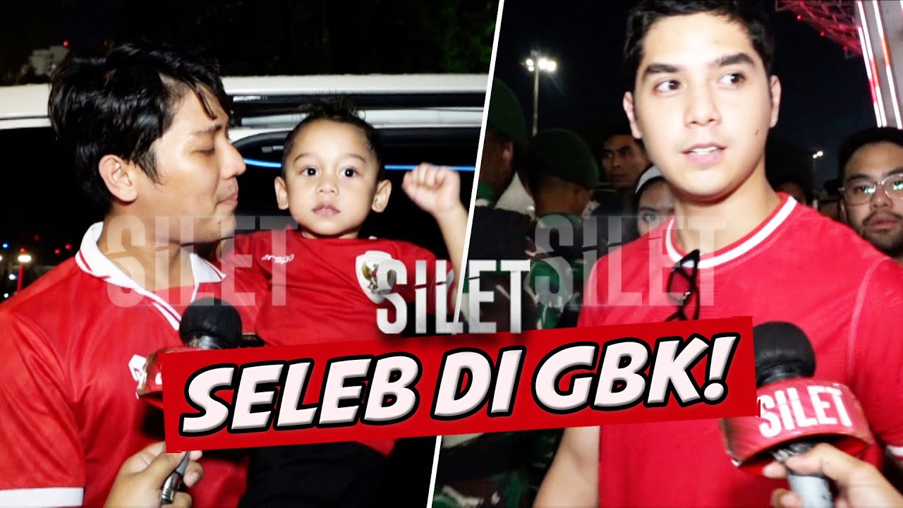 Rizky Billar Hingga Al-Ghazali Hadir Di GBK Untuk Timnas Vs Arab! | SILET