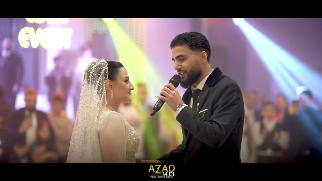 Rawan &  Roz عريس يغني أجمل أغنية للعروس أعراس سويسرا
