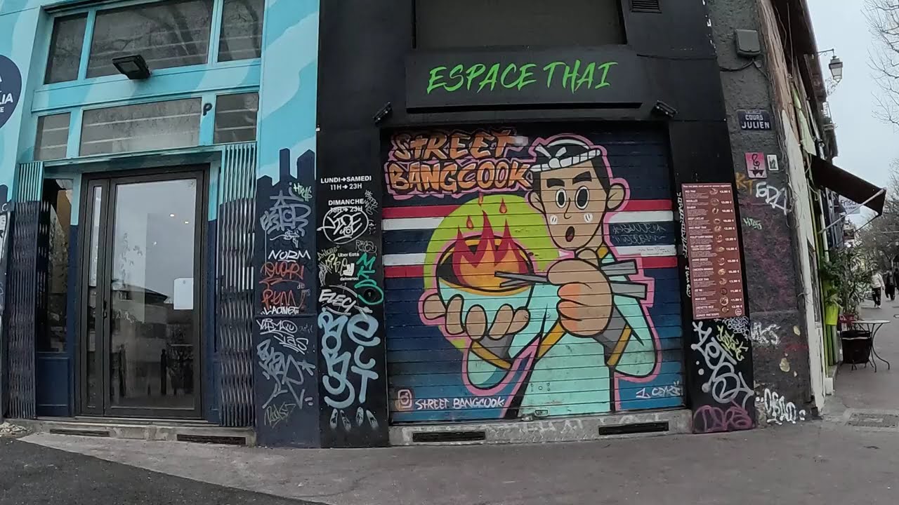 MARSEILLE 🇫🇷 Le Cours Julien, le plus grand quartier consacré au street-art en France