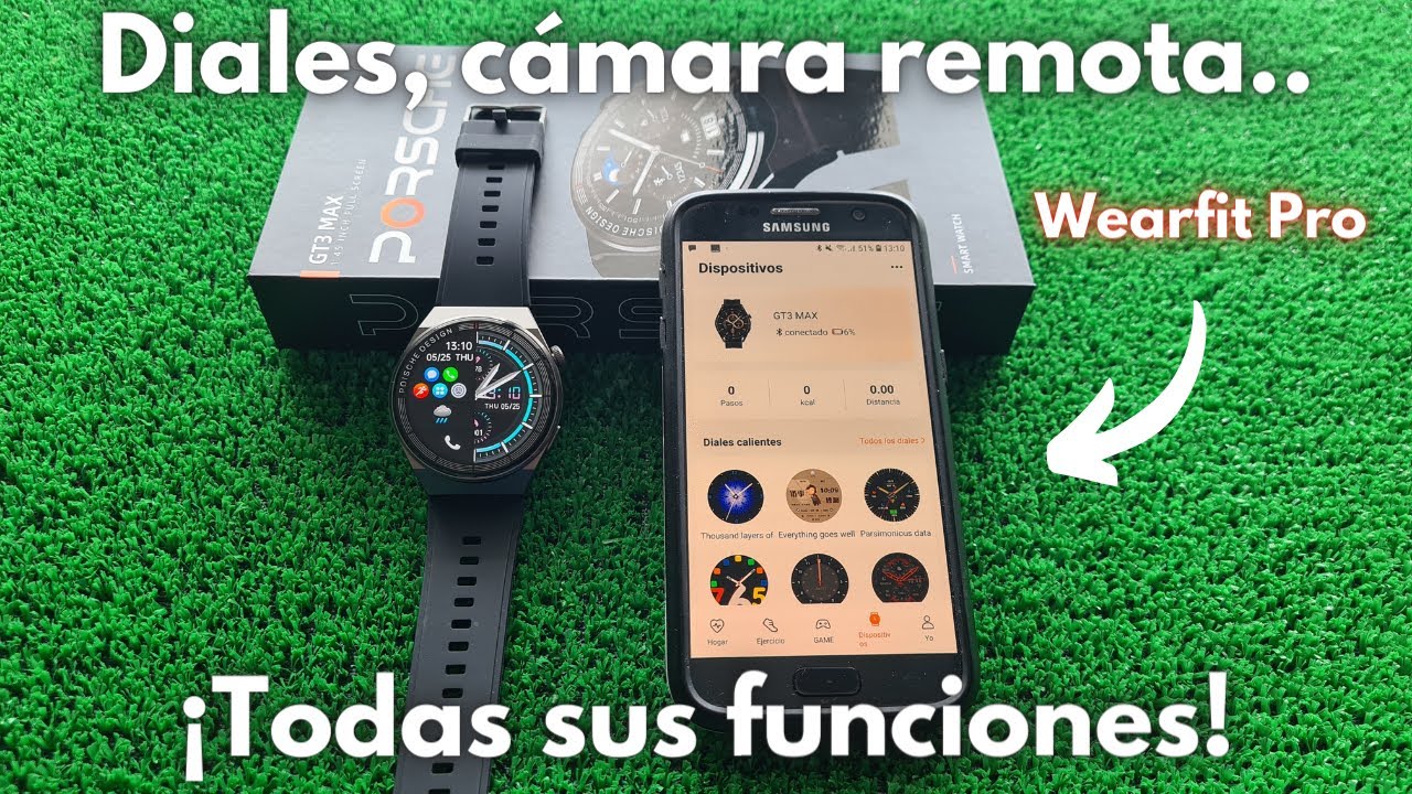 ¿Cómo configurar tu Smartwatch GT3 MAX Porsche? | Wearfit Pro