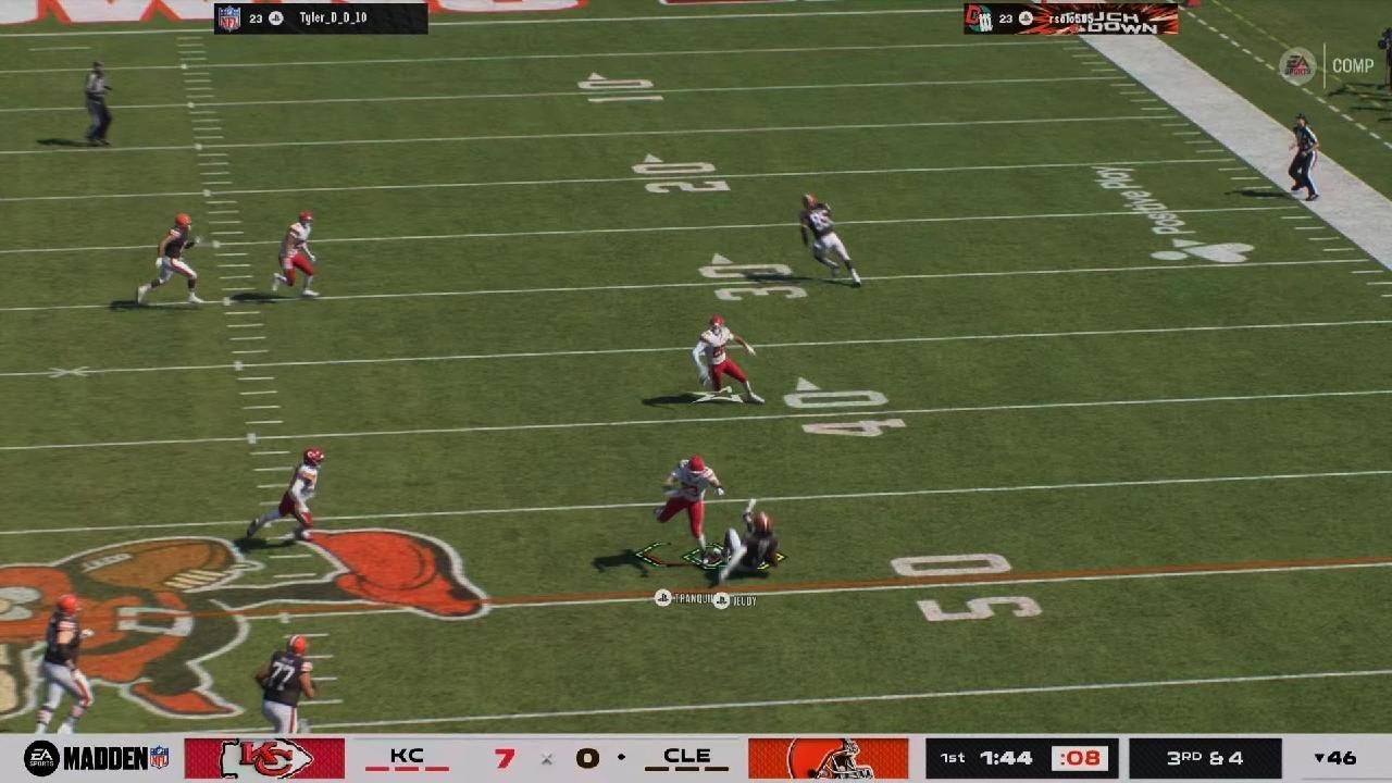 Chiefs vs Browns
