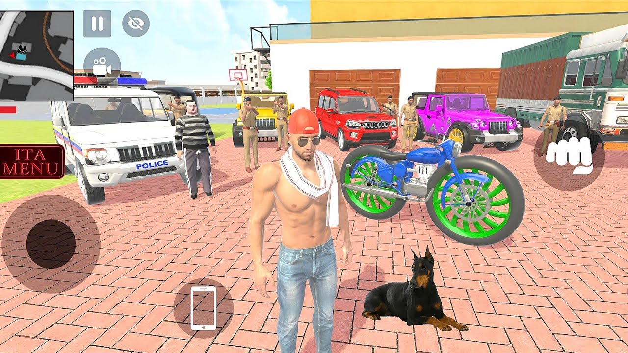 🥳 Aaj Mene Modified Bullet Bike Purchase Krli 💥🤩 Indian Theft Auto Simulator Game 💥 Supargaming 💥🥳