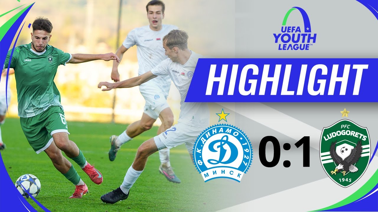Dinamo (Minsk) - Ludogorets 0:1 | UEFA Youth League