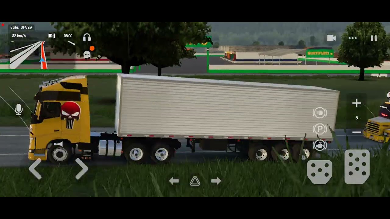 Comboio no global truck online na live do TR LAYON no Tik Tok #globaltruckonline #gameplay