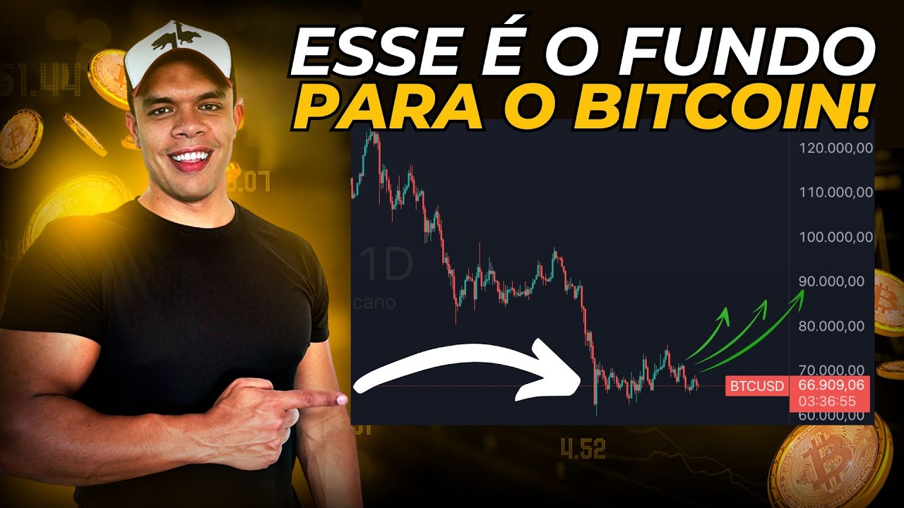 🚨 3 Indicadores RAROS indicam: Fundo do Bitcoin em DIAS! 🧐