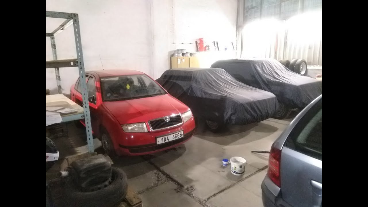 Hala 6 - Škoda Fabia sedan 8180 - oživení