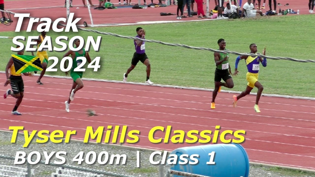 Sean Paul Simmonds | Marcus Garvey Tech | Boys 400 Meter Dash CLASS 1 | Tyser Mills Classics 2023
