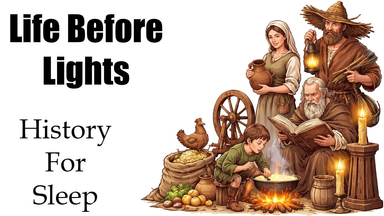 Medieval Nights: Relaxing Sleep Story of Life Before Electricity #medieval  #sleepstory  #relaxing