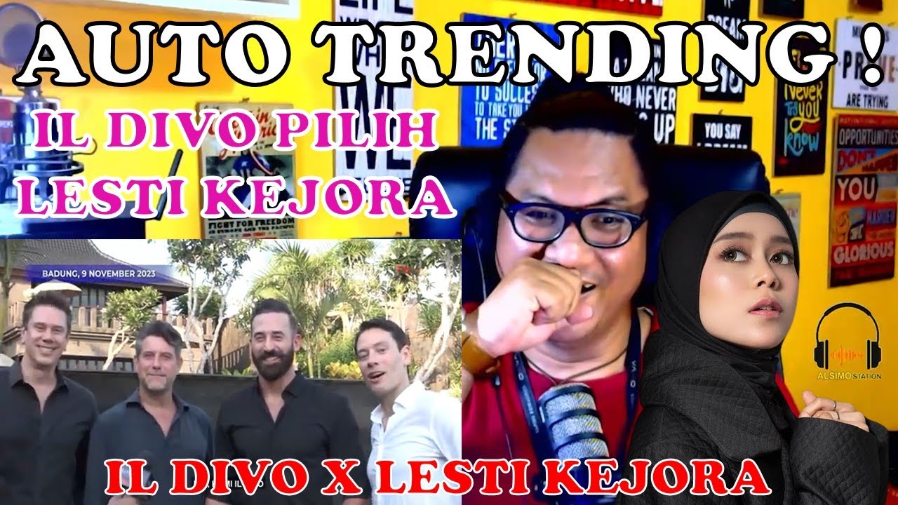 🔴KHABAR FIX & Bisa Tidur Nyenyak❗Il Divo Bakal Kolaborasi Bareng Lesti Kejora saat Konser Di Jakarta