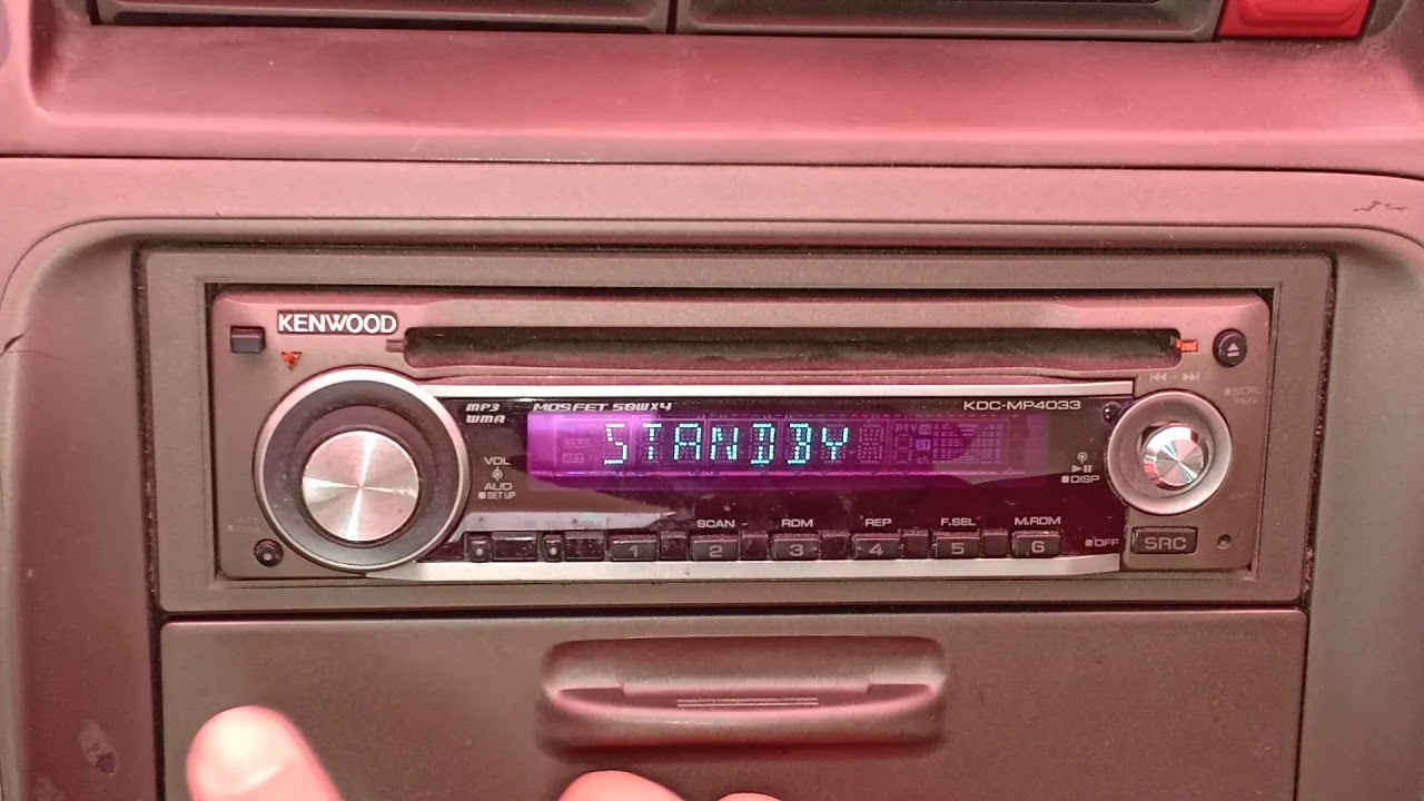 How To Set The Clock and Clock Display on Kenwood KDC-MP4033 (MALAY)