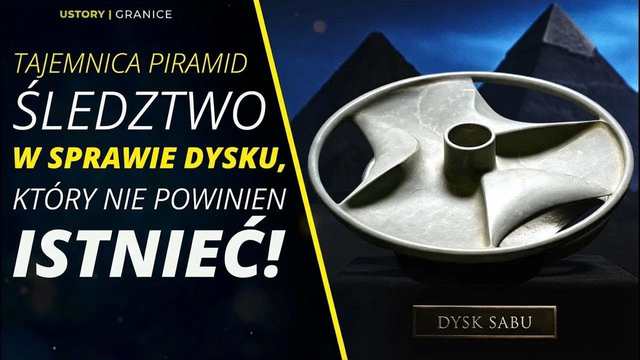 Tajemnica piramid: zagadka dysku Sabu – artefakt, który nie powinien istnieć