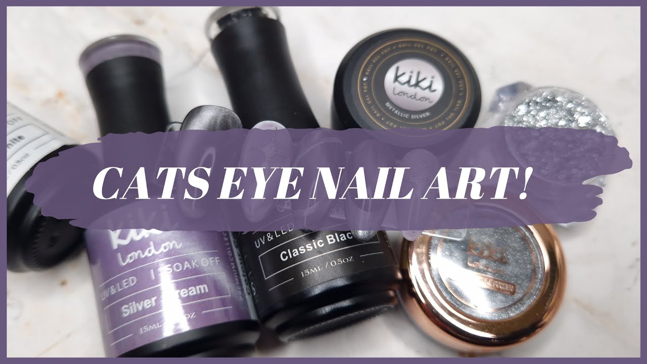 CATS EYE GEL POLISH NAIL ART | 5 CATS EYE LAYERED NAIL ART LOOKS!