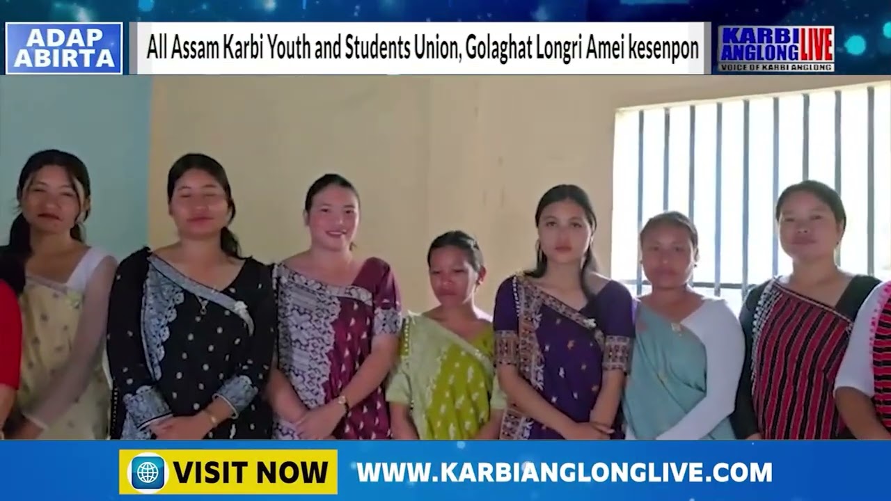 Golaghat alongri Chungajan Mikir Village Gaon Panchayat along All Assam Karbi Youth and Students..