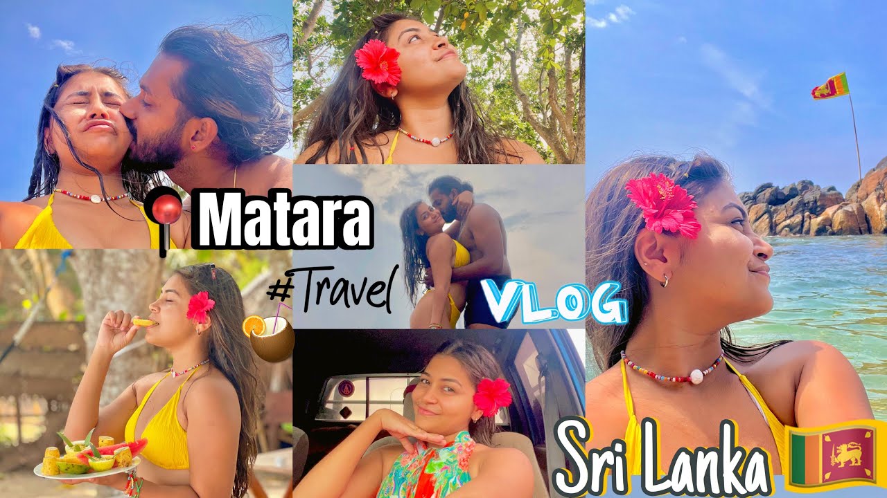නිකීට Mirissa පෙන්නන්න ගියා 🏝️🌊/ Nikitha Reimers/ Kaai beach @donandnikiofficial