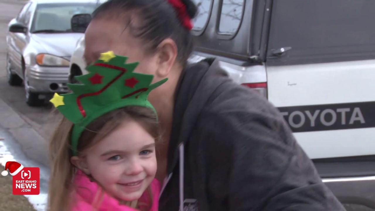 Tears run down speechless woman’s cheeks as she learns Secret Santa is giving her a car