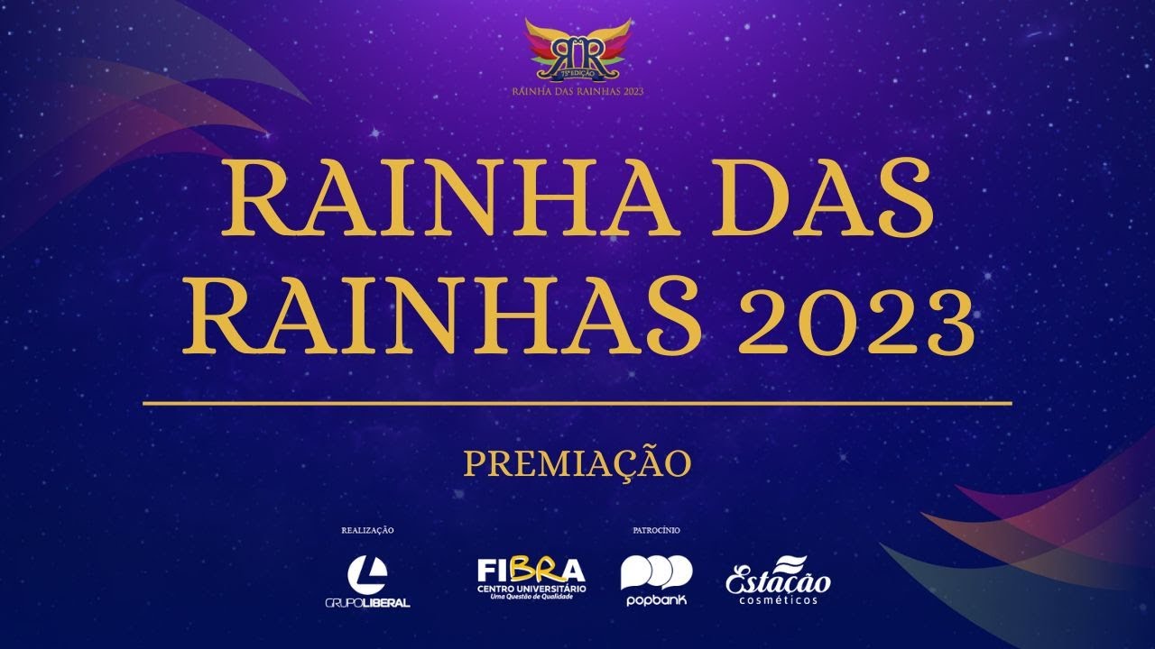 Rainhas das Rainhas 2023 - Premiação | AO VIVO