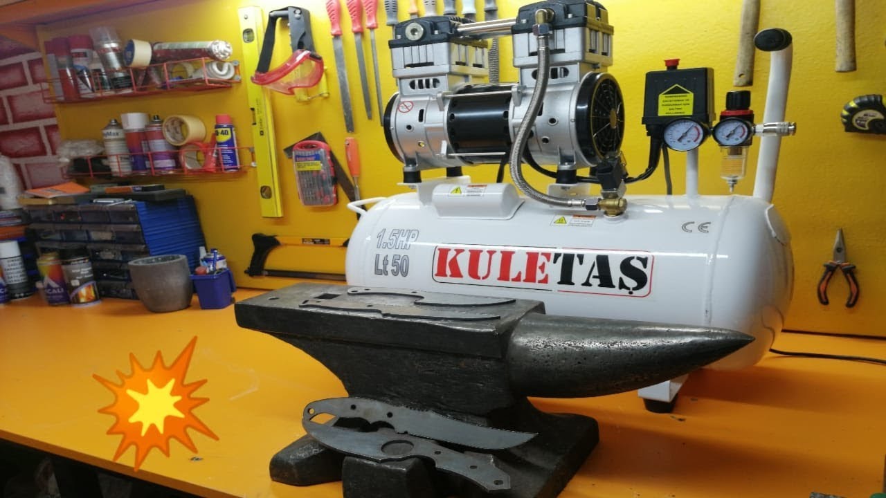 YENİ EKİPMANLARIMIZ ( KULETAŞ 50 LT HAVA KOMPRESÖRÜ  &  70 KG ÖRS )