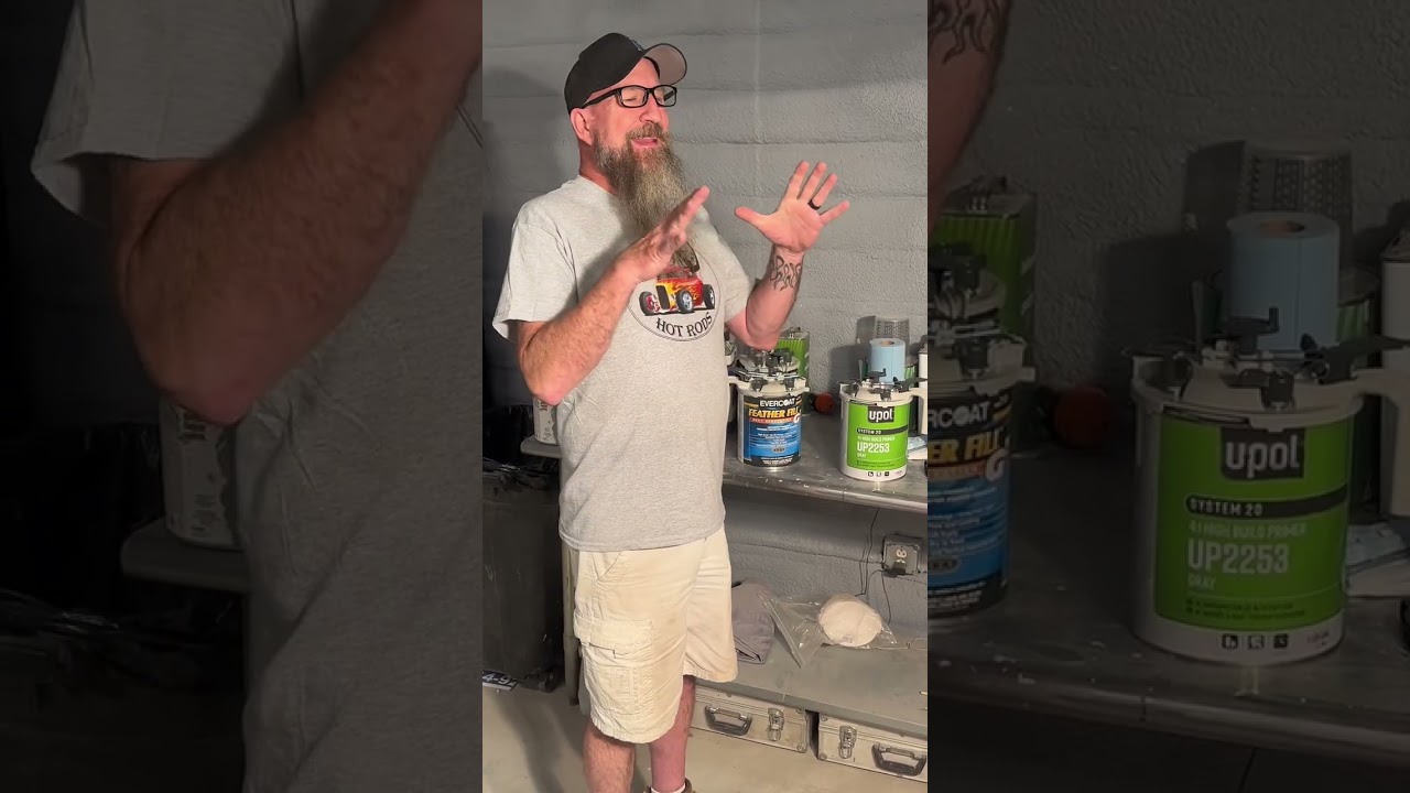 Poly Primer and High Build 2k reviews #evercoat #primer #carrestorationproject #restoration #review 