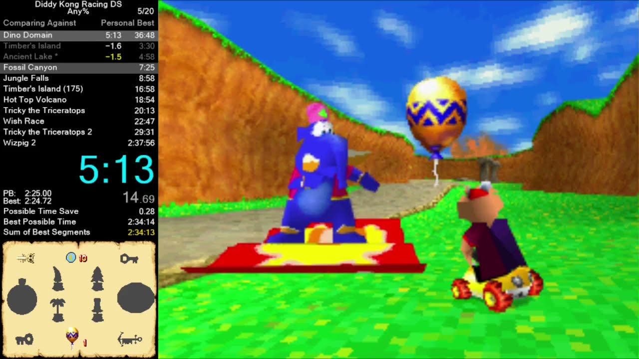 Diddy Kong Racing DS 
