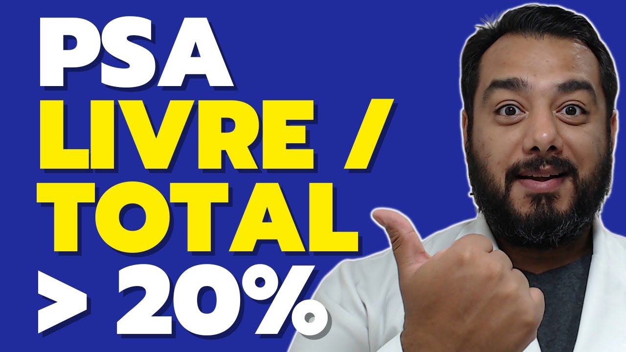 Relação PSA Livre/Total abaixo ou acima de 20%: o que significa? | Prof. Dr. Victor Proença