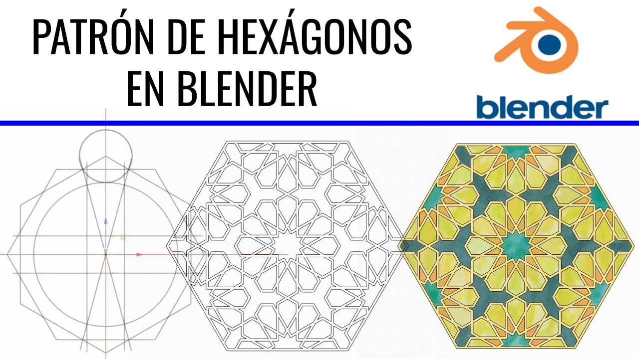 Olvida las mallas: Patrones Geométricos Perfectos en Blender Grease Pencil