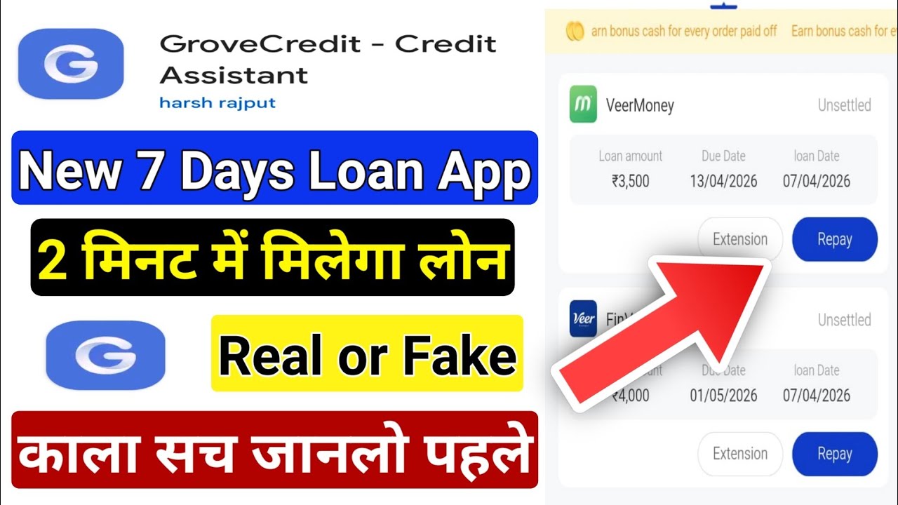 Grove credit loan app | Grove credit loan app real or fake