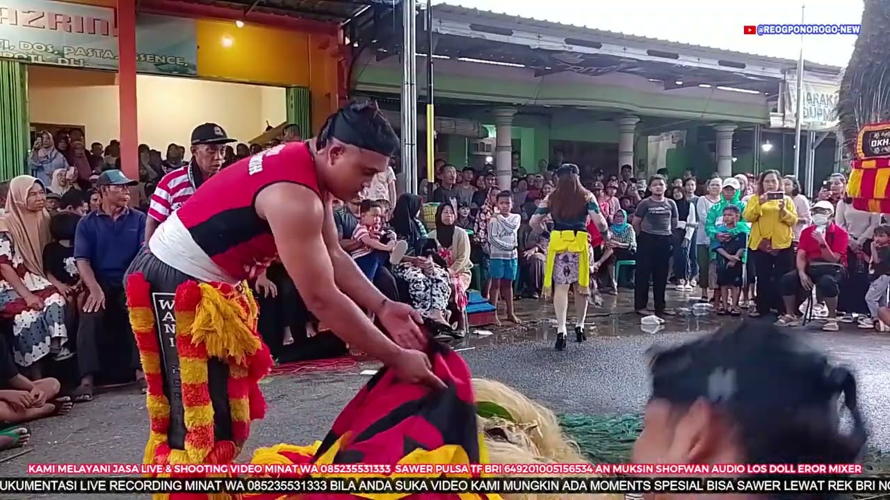 SOLAH DADAK MERAK REOG PONOROGO MUDHO TARUNODALAM RANGKA TASYAKURAN KHITAN BRILLIGAN RANAL FIANO PUT