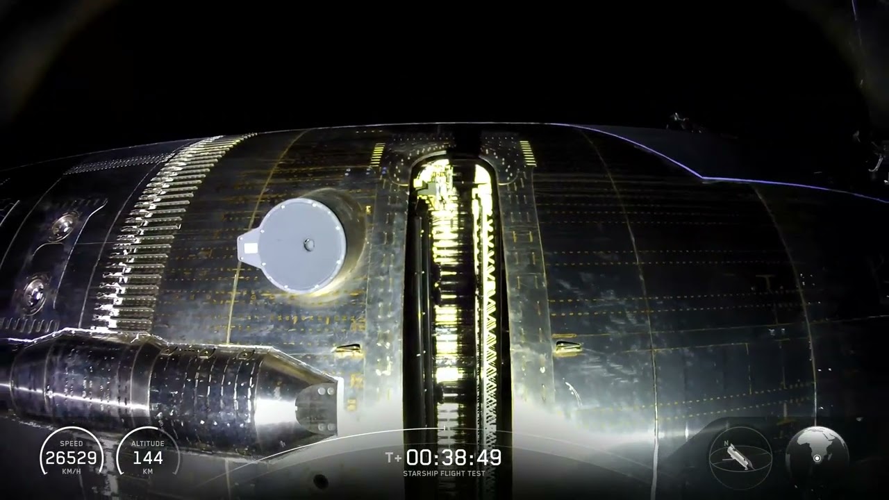 POV! Первый в истории вывод на орбиту спутника с помощью Starship