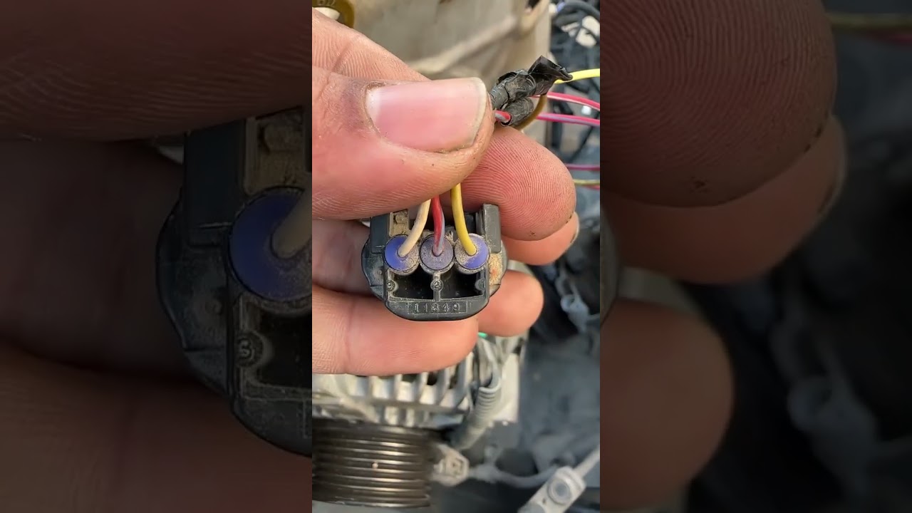 Toyota Alternator Wiring Daigram #auto