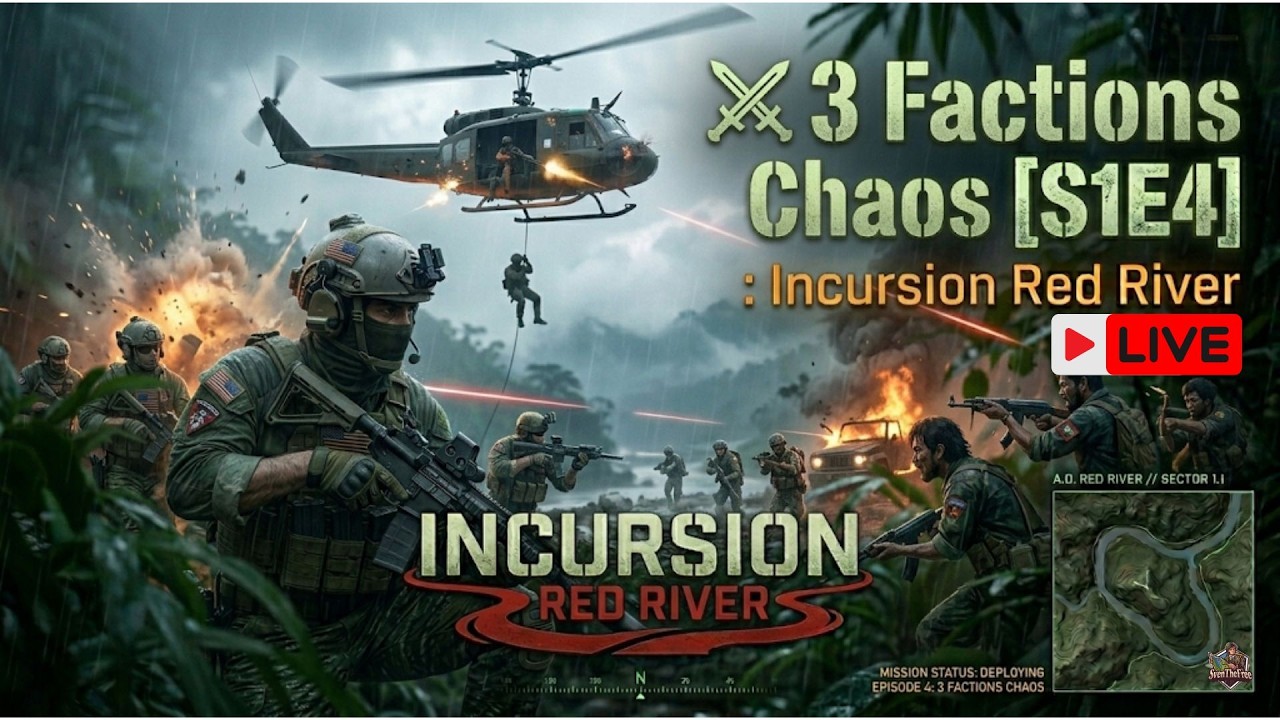 ⚔️ 3 Factions Chaos [S1E4] : Incursion Red River