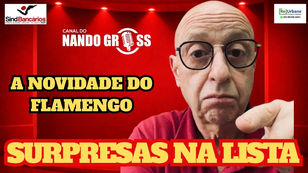 #INTER: A SURPRESA NA LISTA DE PEZZOLANO/A AUSÊNCIA QUE SURPREENDE/UMA DÚVIDA/A NOVIDADE NO FLAMENGO