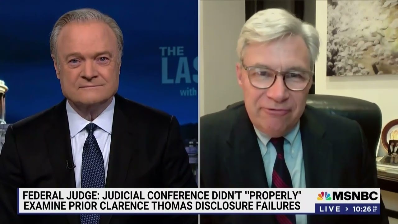Sen. Whitehouse and Lawrence Break Down the 2011 Ethics Complaints Against Justice Clarence Thomas