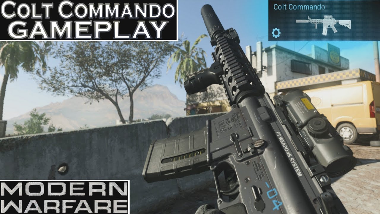 Modern Warfare Colt Commando (M4A1) Gameplay | 