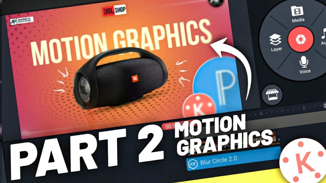 Animated poster design on kinemaster | make Motion Graphic design on mobile #2 ft. Amazingplay