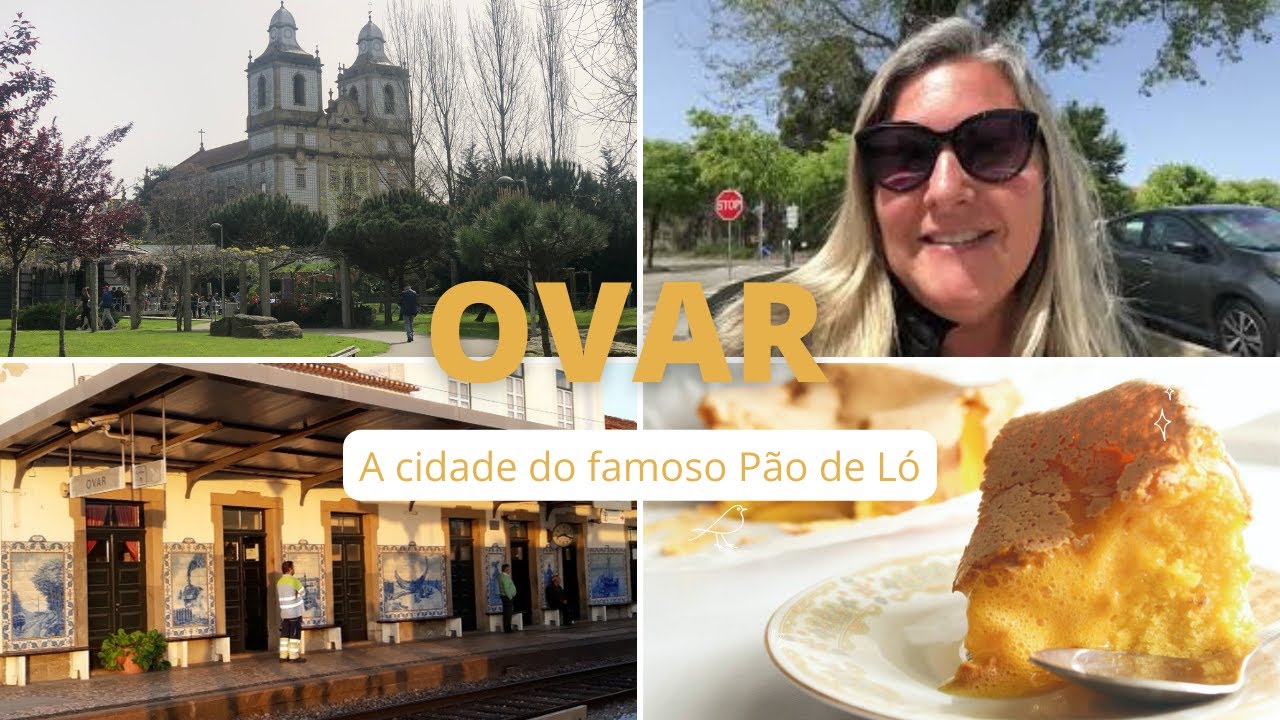 Caminhando por Ovar (Portugal) até a estação do comboio 🚂