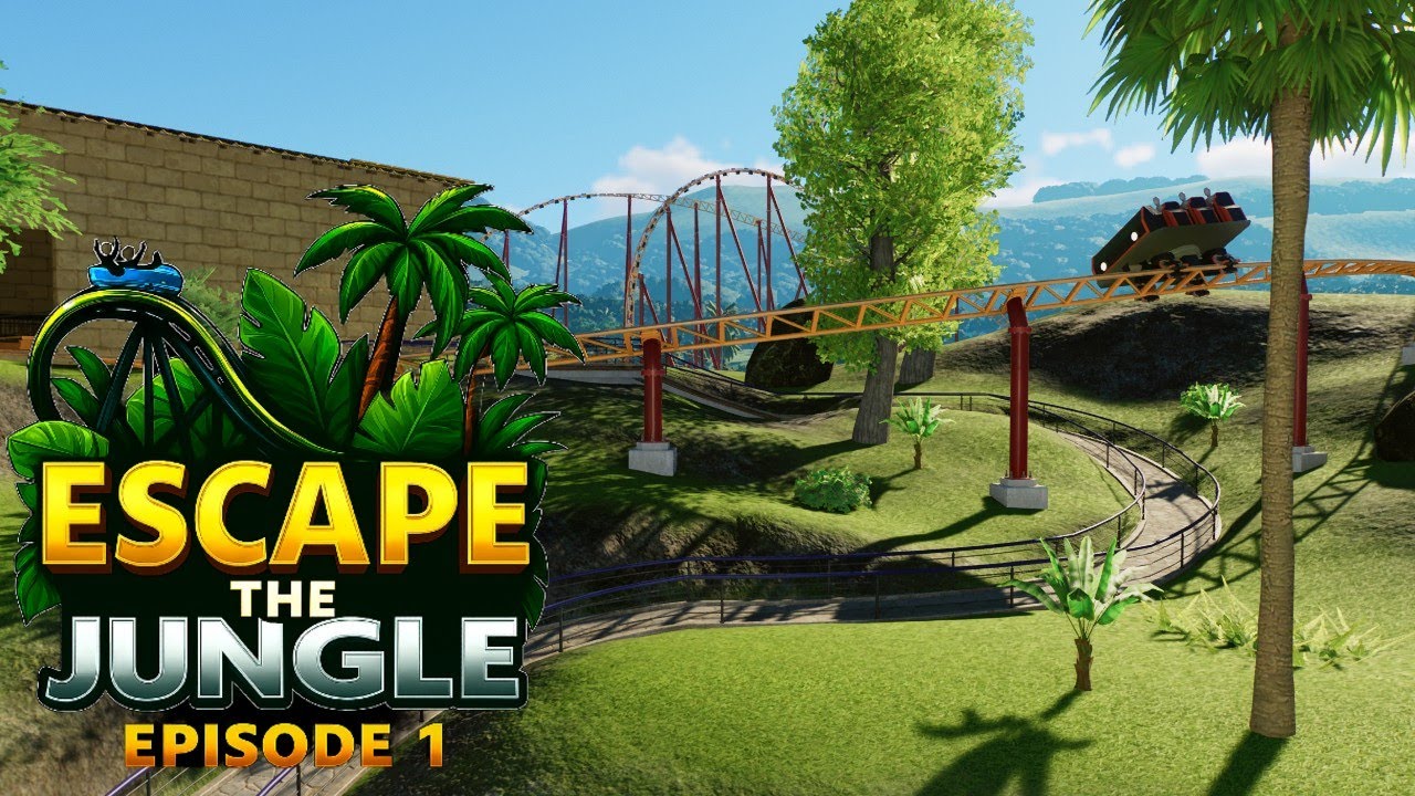 Building a Jungle Roller Coaster in Planet Coaster 2! (Escape the Jungle #1)