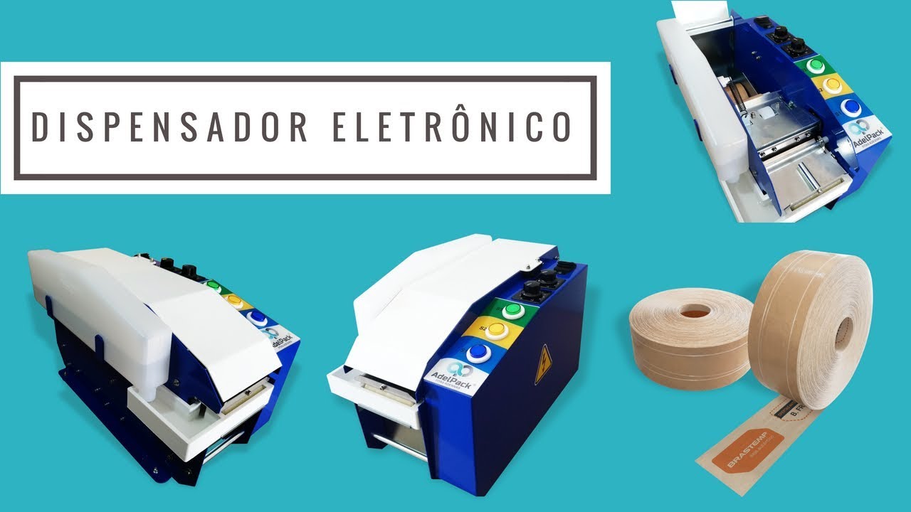 Aplicador Automático de Fita Gomada AdelPack