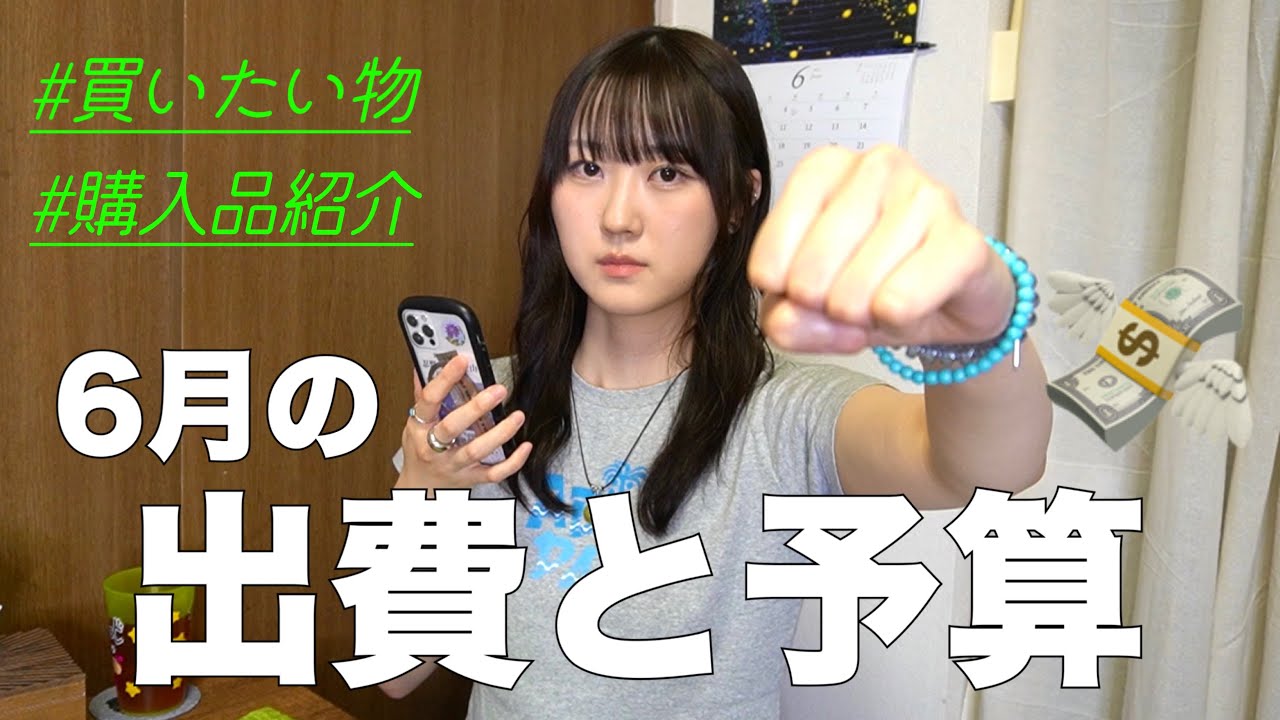 今月いくら使えるか出費と予算をチェックしちゃうｿﾞ〜6月編〜