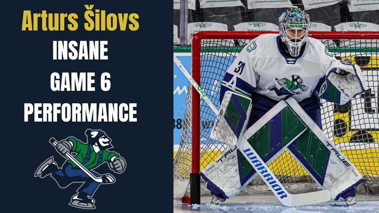 Arturs &Scaron;ilovs Dominates in Game 6 to Clinch Calder Cup!