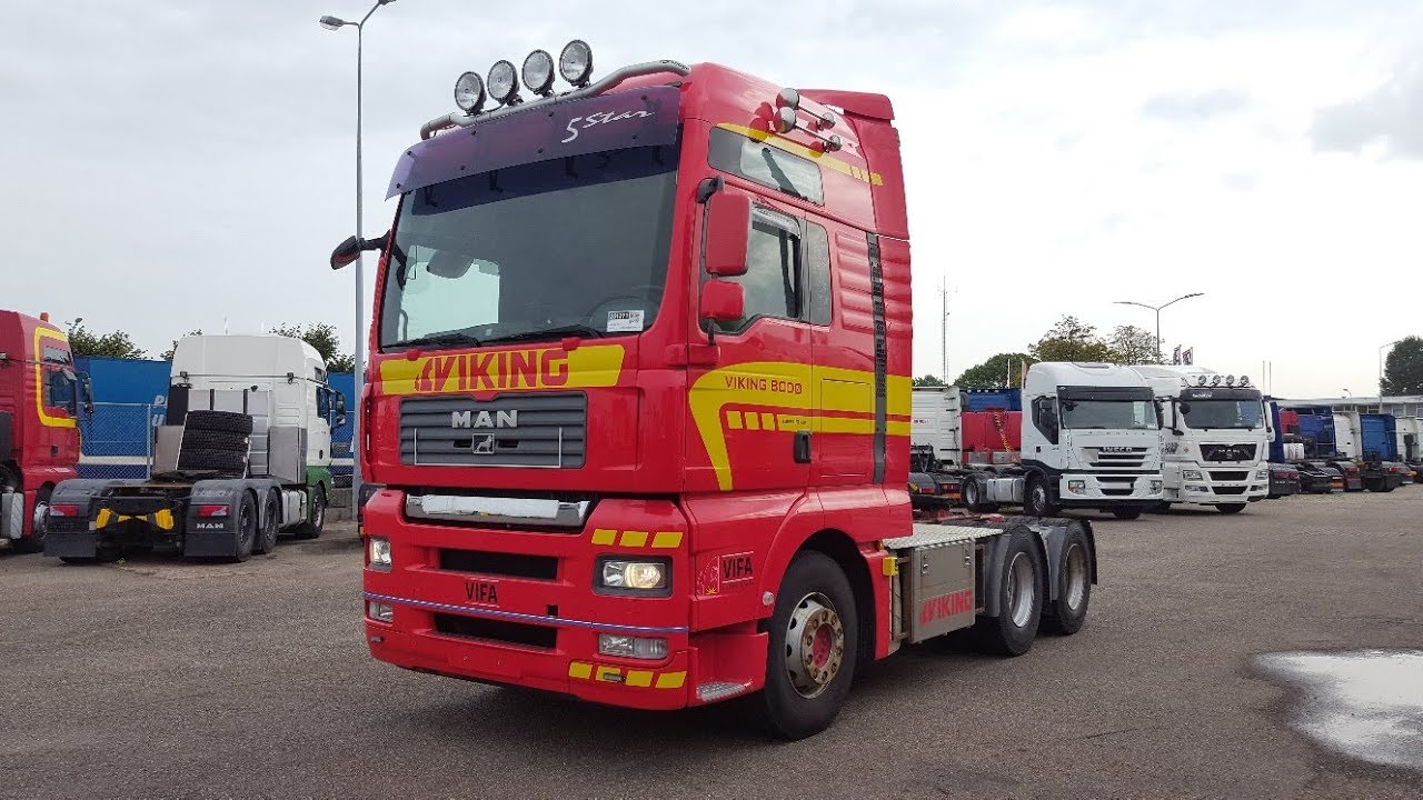 KLEYN TRUCKS * For Sale: M.A.N. 26.480 Manual 6X4 2007