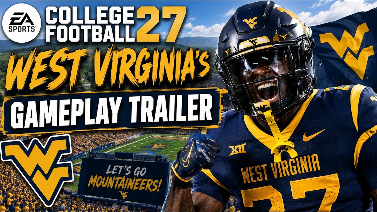 College Football 27 &ndash; Zwiastun rozgrywki West Virginia