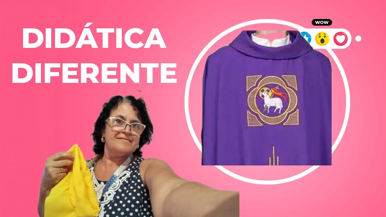COMO FAZER GOLA PARA CASULA DE PADRE!!